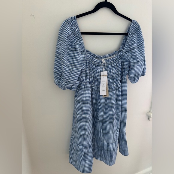 Ever New Andie Puff Sleeve Mini Dress NWT - Picture 6 of 10